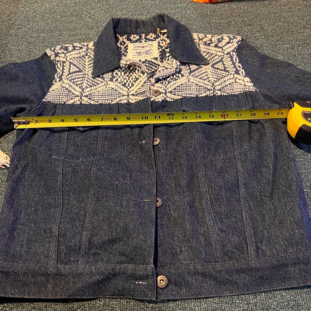 RARE Levi French Fringe Jacket - Picture 11 of 11